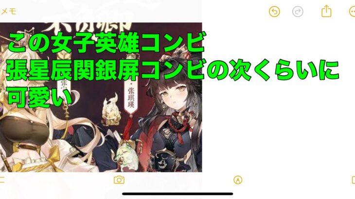 【オリアカ】三国志幻想大陸版の張寧と張琪瑛について翻訳解説！【オリエント・アルカディア】